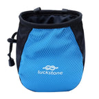 Bolsa de tiza impermeable para escalada y levantamiento de pesas, bolsa de polvo de magnesio con cinturón ajustable, bolsa de tiza para gimnasio de gran capacidad