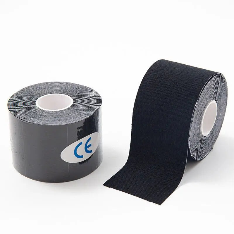Cinta deportiva de kinesiología muscular, parche elástico para aliviar el dolor de rodilla, pegatinas de recuperación atlética, vendajes de Fitness, 5-10 cm