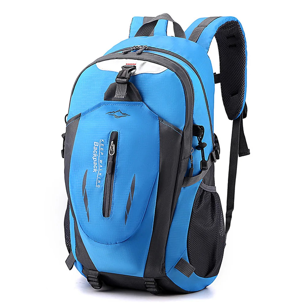 Mochila de senderismo 40L impermeable ligera al aire libre senderismo mochila de viaje para hombres y mujeres
