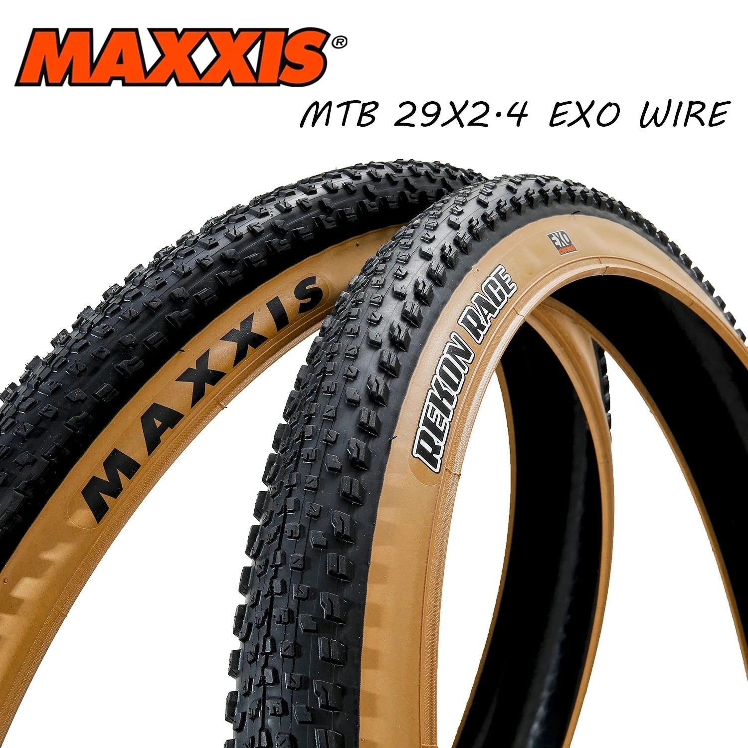 Neumático de bicicleta 27,5x2,25 29x2,25 REKON RACE EXO neumáticos antipinchazos MAXXIS MTB bicicleta todoterreno neumático de descenso