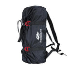 Bolsa de cuerda para escalada en roca, bolsa de transporte de cordón, mochila de hombro para senderismo, mochila impermeable portátil plegable, estera de suelo