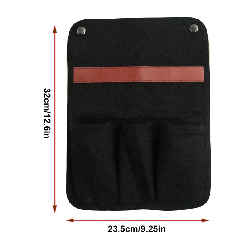 Bolsas de almacenamiento con reposabrazos para silla de acampada al aire libre, bolsas colgantes laterales portátiles para silla de playa, bolsa organizadora para pesca, Camping y senderismo, 1 ud.