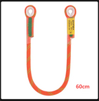 Escalada en roca al aire libre Prusik Loop cuerda precostada ojo a ojo cable de enganche de fricción resistente al calor