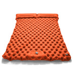 Colchón inflable doble para acampar al aire libre, colchoneta para dormir Extra ancha, cama plegable ultraligera, colchoneta para dormir, colchoneta de viaje para coche