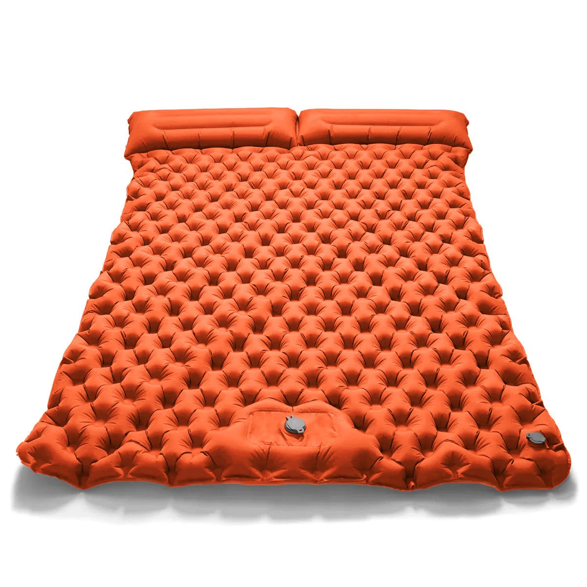 Colchón inflable doble para acampar al aire libre, colchoneta para dormir Extra ancha, cama plegable ultraligera, colchoneta para dormir, colchoneta de viaje para coche