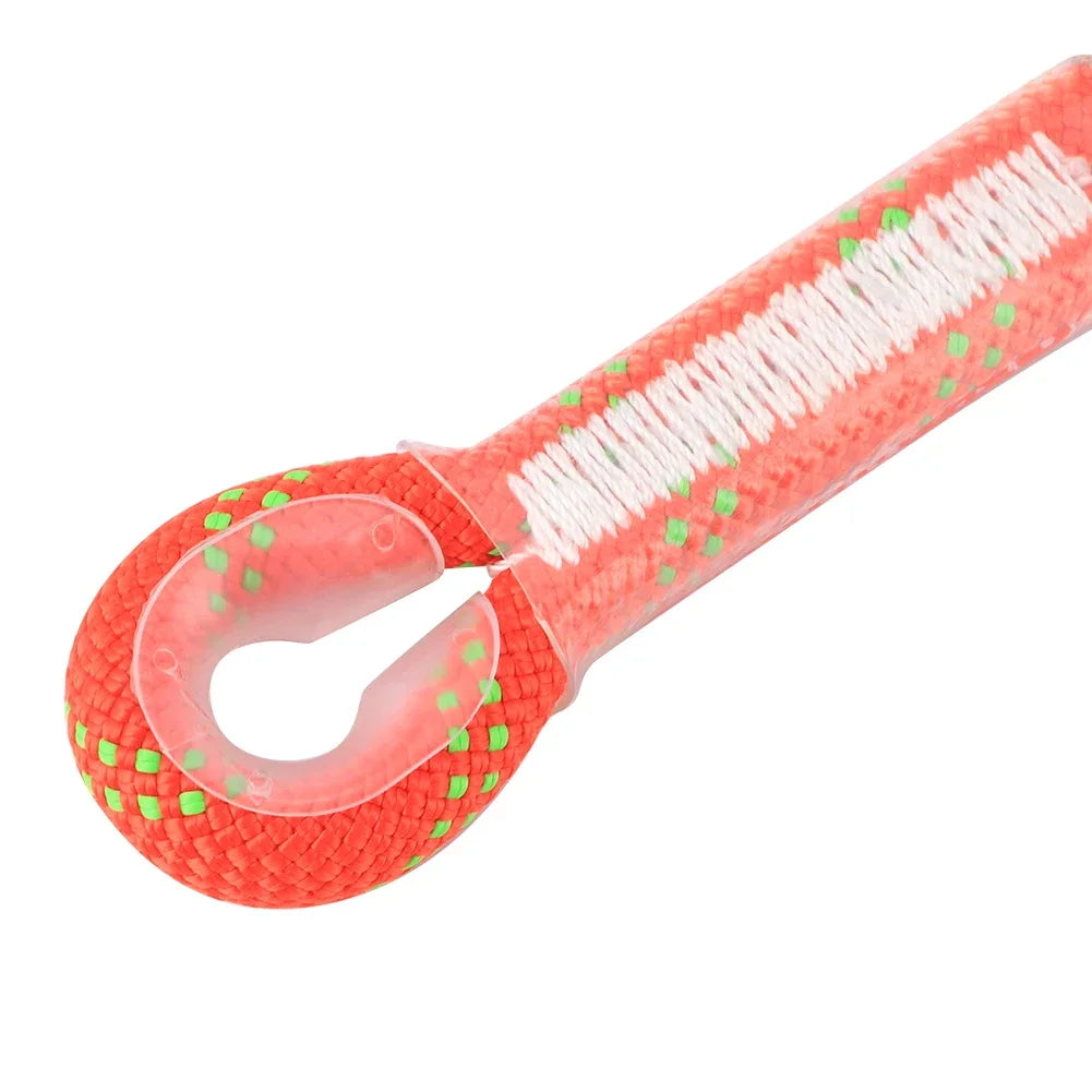 Cuerda para escalada en roca al aire libre, cuerda estática de 10,5mm, 20kN, protector de ojo a ojo, cordón precocido, eslinga, equipo de montañismo