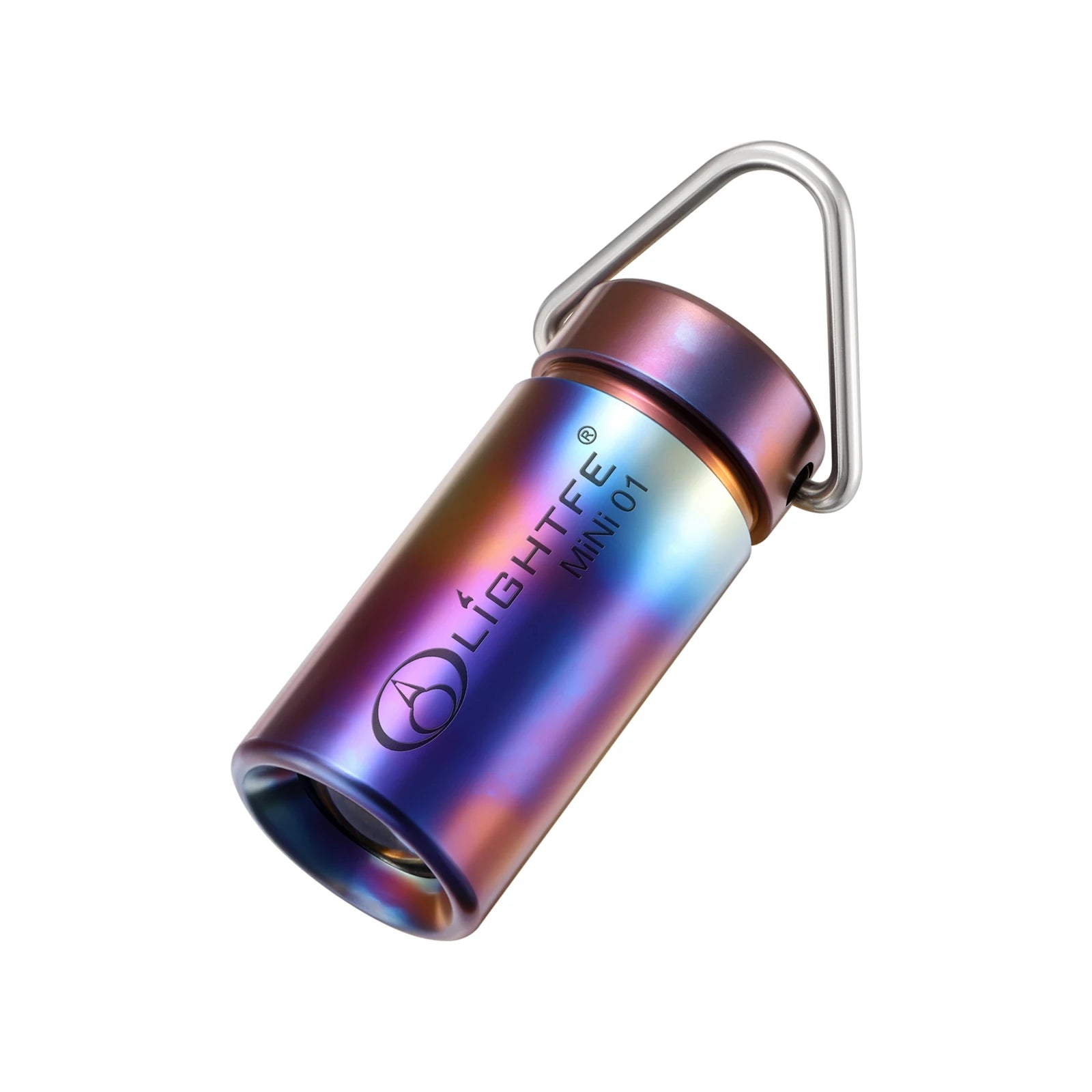Linterna LED Mini de Titanio para Llavero 65g - IPX7 Impermeable,Ultracompacta 25mm para Camping/Senderismo/Emergencias con Iluminación Potente Supervivencia Accesorios