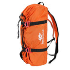 Bolsa de cuerda para escalada en roca, bolsa de transporte de cordón, mochila de hombro para senderismo, mochila impermeable portátil plegable, estera de suelo