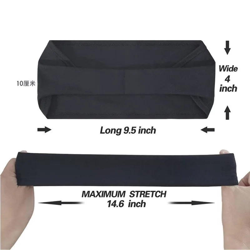 Diadema deportiva para hombre y mujer, banda elástica para el sudor para gimnasio, Fitness, correr, Yoga, diadema, bandas para el cabello absorbentes transpirables de secado rápido