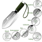 Pala multiherramienta 8 en 1 para acampar, herramientas de jardín, pala militar para senderismo, pala de supervivencia, Gadgets de Camping para herramienta al aire libre