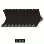 10/20/30 pares de calcetines clásicos para hombre, calcetines deportivos Unisex para correr, baloncesto, antideslizantes, calcetines transpirables para exteriores para hombre