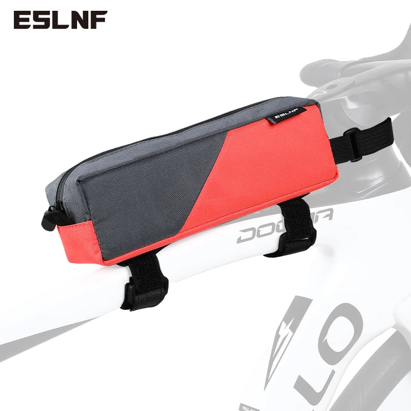 Bolsa para tubo superior de bicicleta, bolsa ligera y estable para cuadro de bicicleta de montaña y carretera