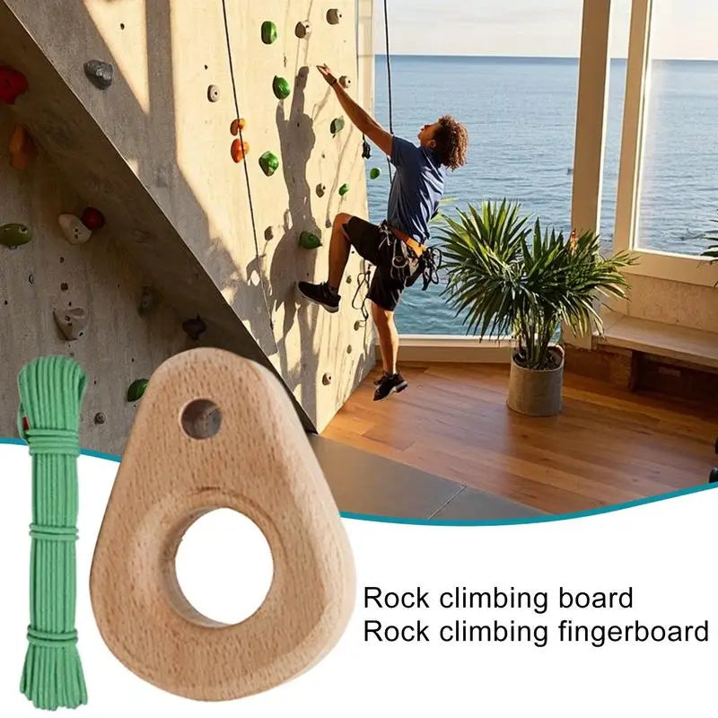 Presa de escalada en roca, agarre ergonómico, tabla de escalada en roca, equipo de entrenamiento portátil para entrenamiento de fuerza de mano y dedo