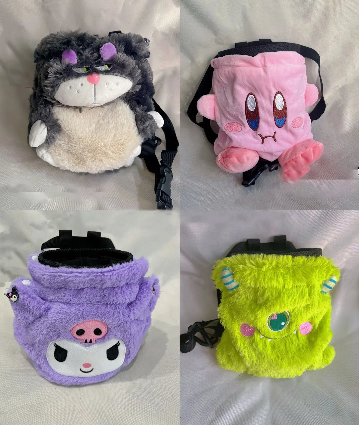 Bolsa de magnesia para escalada en roca, bonita bolsa de tiza para escalada, equipo para adultos, bolsa de polvo para deportes al aire libre, bolsa de escalada