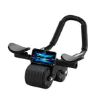 Soporte para codo, rueda Abdominal de rebote automático, entrenador de músculos abdominales con pantalla de mostrador, rueda de rodillo para ejercicio físico