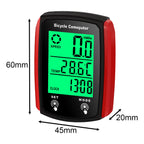 Velocímetro para bicicleta, odómetro, pantalla LCD, velocímetro de ciclismo con cable, velocímetro para bicicleta de montaña, accesorios para bicicleta
