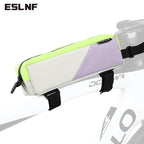 Bolsa para tubo superior de bicicleta, bolsa ligera y estable para cuadro de bicicleta de montaña y carretera