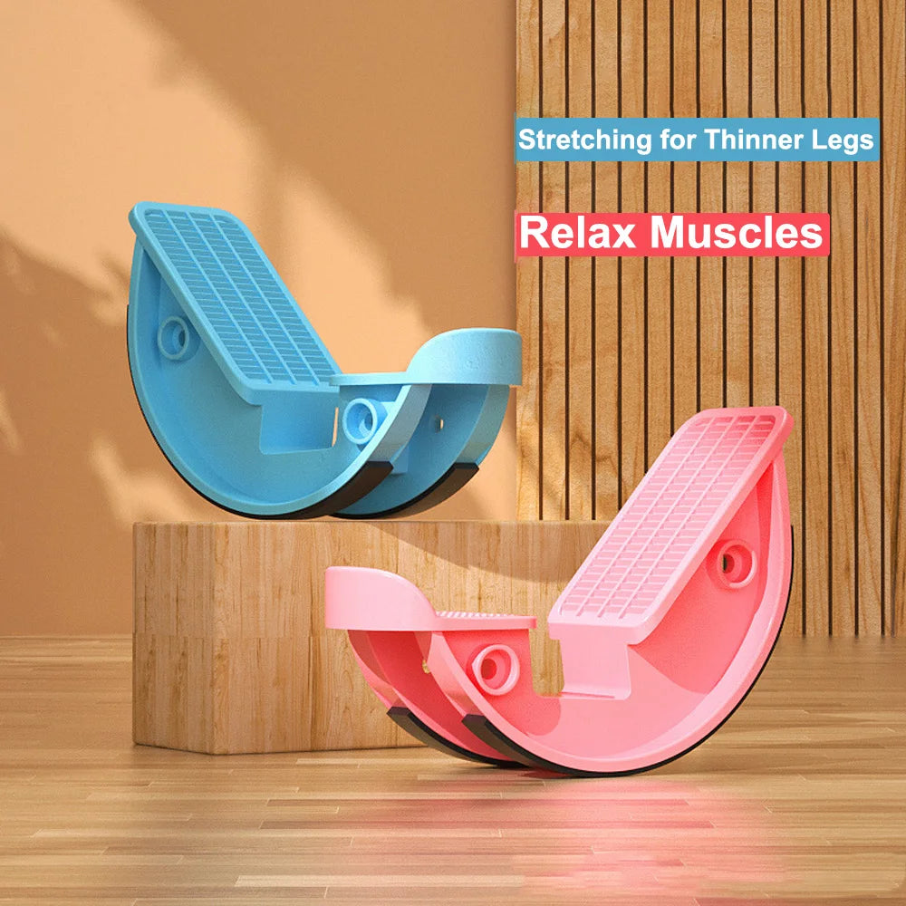 Tabla portátil para pantorrilla y tobillo, tabla elástica basculante para pies, Yoga, gimnasio, Fitness, deportes, recuperación, Pedal de masaje, tabla de equilibrio, entrenador