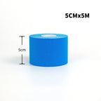 Cinta deportiva de kinesiología muscular, parche elástico para aliviar el dolor de rodilla, pegatinas de recuperación atlética, vendajes de Fitness, 5-10 cm
