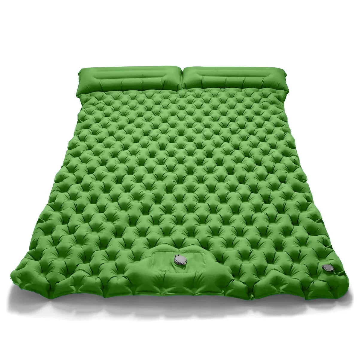 Colchón inflable doble para acampar al aire libre, colchoneta para dormir Extra ancha, cama plegable ultraligera, colchoneta para dormir, colchoneta de viaje para coche