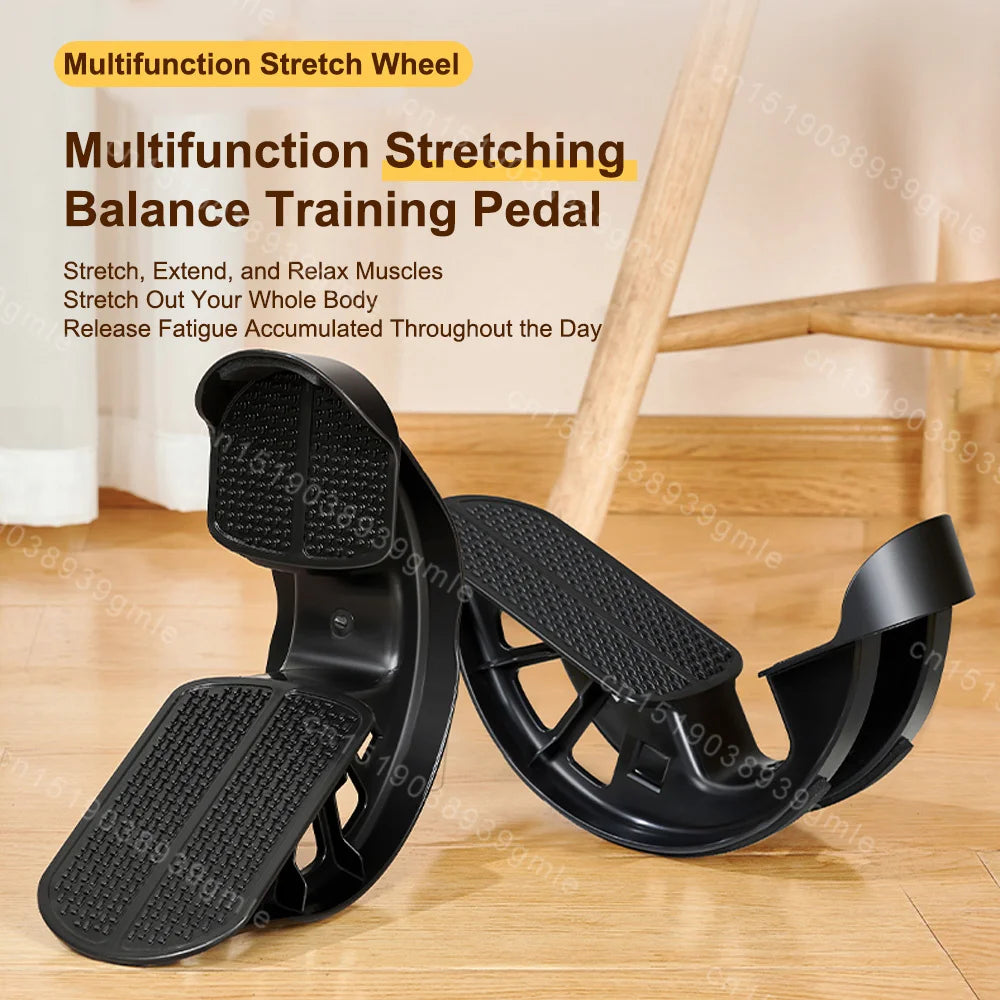 Tabla portátil para pantorrilla y tobillo, tabla elástica basculante para pies, Yoga, gimnasio, Fitness, deportes, recuperación, Pedal de masaje, tabla de equilibrio, entrenador
