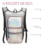 Mochila impermeable portátil para bicicleta con capa aislante, bolsa de agua de 3L, bolsa para deportes al aire libre, escalada, senderismo, mochila de hidratación
