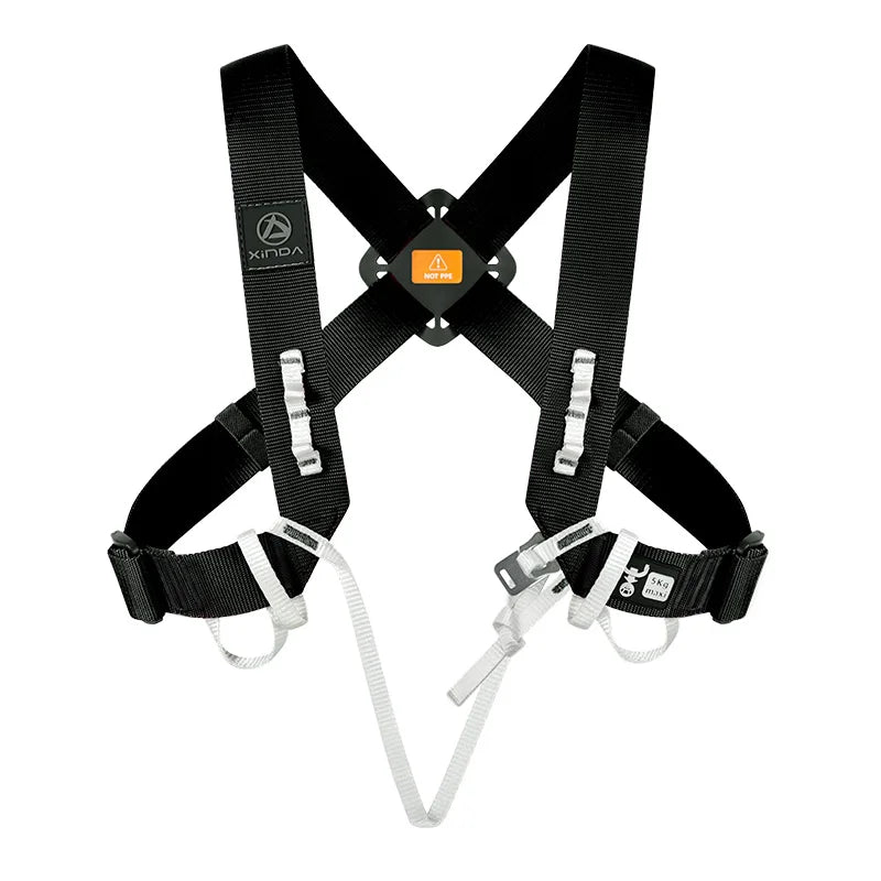 Arnés con cinturón de seguridad para el pecho SRT, arnés de Dyneema, seguridad para escalada en roca, resistente al agua y antiincrustante