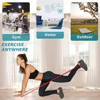 Desbloquee su potencial de fitness con bandas de resistencia: entrenamiento de fuerza, culturismo, entrenamiento, estiramiento, gimnasio en casa y más