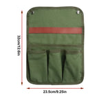 Bolsas de almacenamiento con reposabrazos para silla de acampada al aire libre, bolsas colgantes laterales portátiles para silla de playa, bolsa organizadora para pesca, Camping y senderismo, 1 ud.