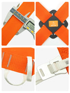 Arnés con cinturón de seguridad para el pecho SRT, arnés de Dyneema, seguridad para escalada en roca, resistente al agua y antiincrustante