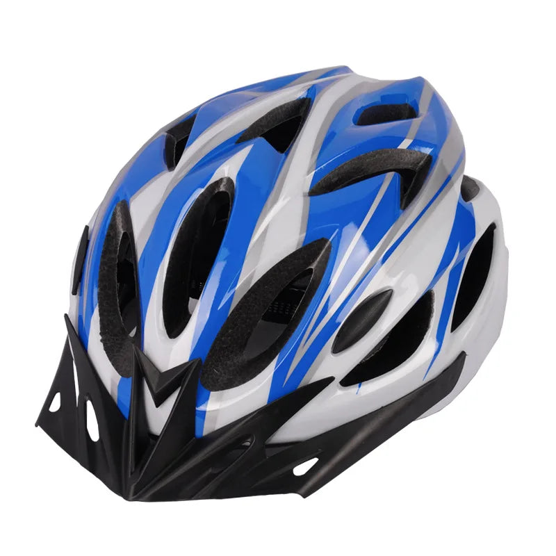 Nuevo casco de ciclismo con forro cómodo, ligero, hueco, para hombres y mujeres, seguridad de conducción ajustable, protección para la cabeza, bicicleta, casco MTB