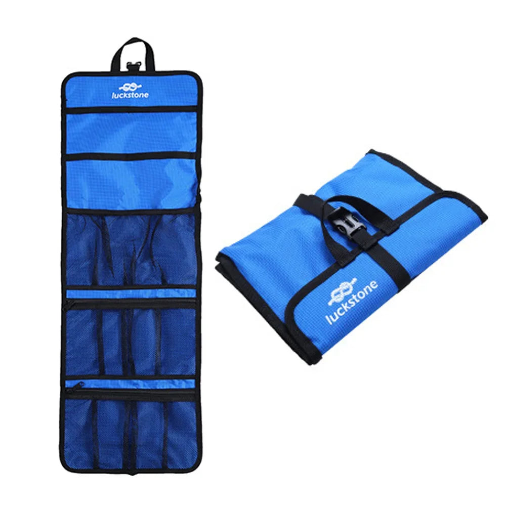 Bolsa de almacenamiento para escalada en roca, equipo de engranajes, bolsa de almacenamiento organizada, mosquetón, bolsa organizada