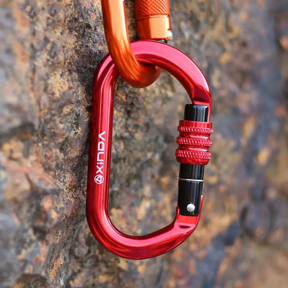 Mosquetón de escalada tipo O, mosquetón de escalada para rappel para exteriores