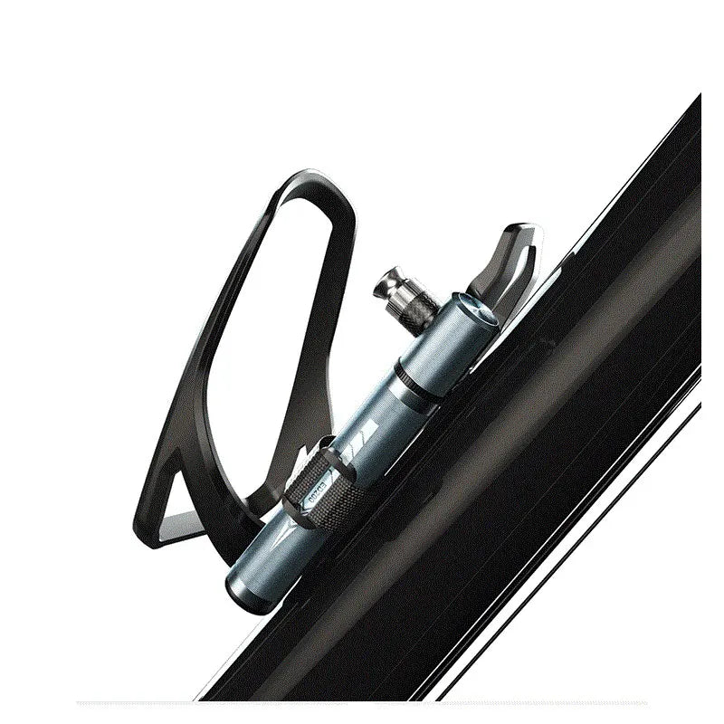 Mini bomba de bicicleta aleación de aluminio ciclismo bomba de aire manual bola neumático Lnflator válvula Presta MTB bomba de bicicleta de carretera