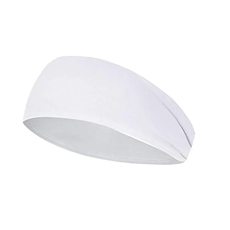 Diadema deportiva para hombre y mujer, banda elástica para el sudor para gimnasio, Fitness, correr, Yoga, diadema, bandas para el cabello absorbentes transpirables de secado rápido