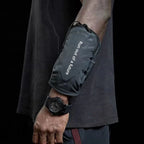 Brazalete impermeable para exteriores, bolsa de muñeca deportiva para correr, soporte para teléfono con conector para auriculares, bolsa móvil