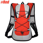 Paquete de hidratación, mochila de hidratación aislada o vejiga de agua y almacenamiento sin BPA de 2L, mochila de senderismo para correr, andar en bicicleta, acampar