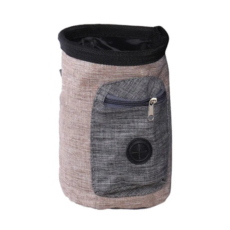 Bolsa de magnesia de escalada al aire libre, kit de entrenamiento de mascotas, bolsa de cintura de espeleología, paquete de tiza, bolsa de polvo de magnesio de poliéster impermeable