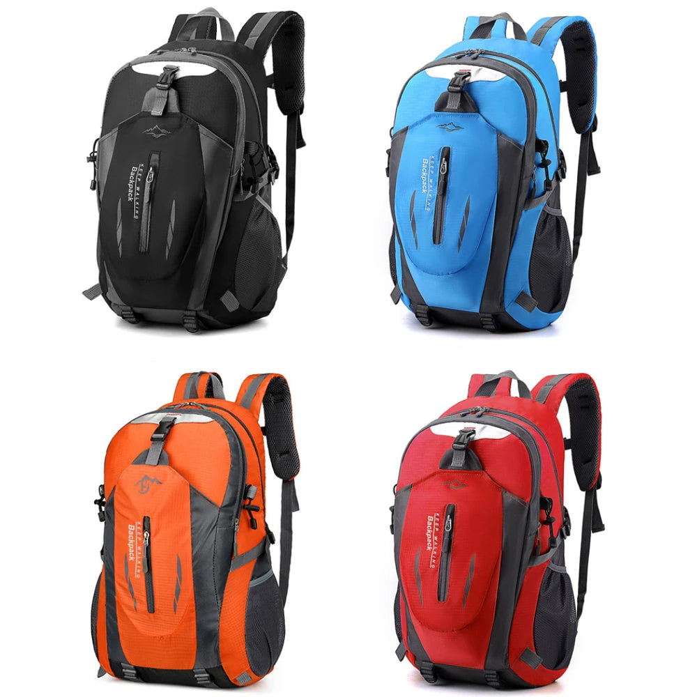 Mochila de senderismo 40L impermeable ligera al aire libre senderismo mochila de viaje para hombres y mujeres