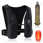UTOBEST UTR113 Chaleco reflectante de hidratación para correr Soporte ajustable para teléfono para entrenamiento Ciclismo Correr de noche