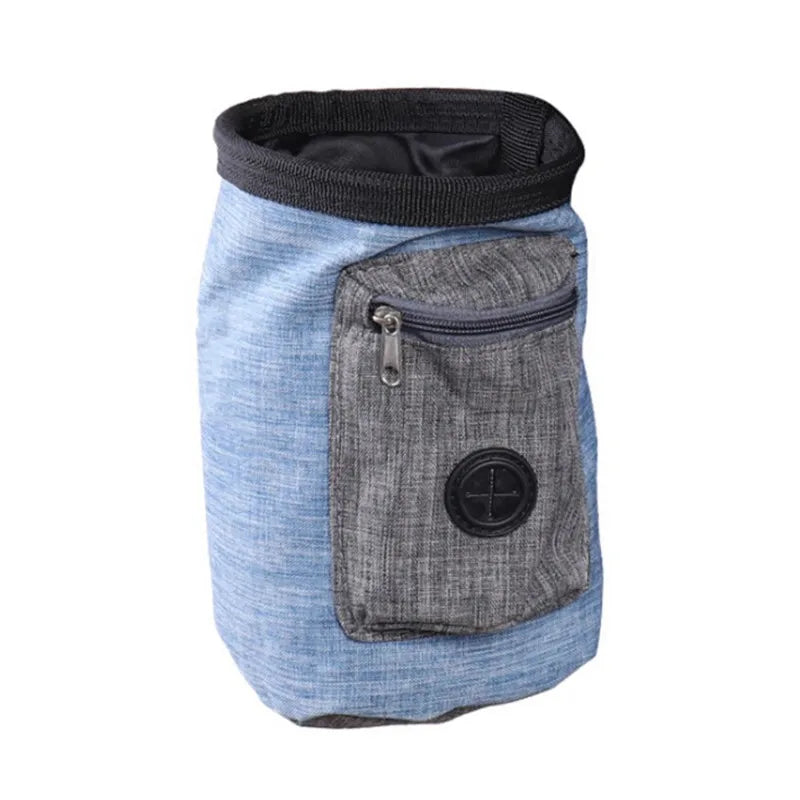 Bolsa de magnesia de escalada al aire libre, kit de entrenamiento de mascotas, bolsa de cintura de espeleología, paquete de tiza, bolsa de polvo de magnesio de poliéster impermeable