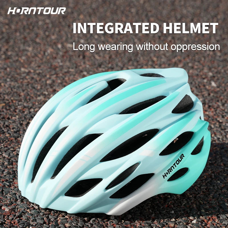 Cascos de bicicleta para adultos, cascos de seguridad anticolisión para bicicleta de montaña, ultraligeros, transpirables, moldeados integralmente