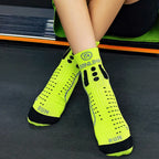 Calcetines deportivos para hombre y mujer, medias de tubo medio, antideslizantes, de secado rápido, transpirables, para correr, Maratón, baloncesto y entrenamiento