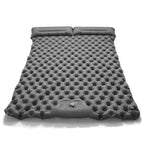 Colchón inflable doble para acampar al aire libre, colchoneta para dormir Extra ancha, cama plegable ultraligera, colchoneta para dormir, colchoneta de viaje para coche