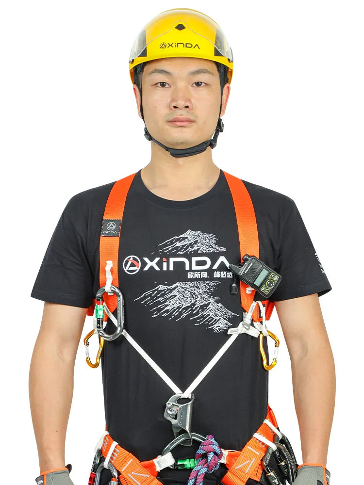 Arnés con cinturón de seguridad para el pecho SRT, arnés de Dyneema, seguridad para escalada en roca, resistente al agua y antiincrustante
