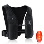 UTOBEST UTR113 Chaleco reflectante de hidratación para correr Soporte ajustable para teléfono para entrenamiento Ciclismo Correr de noche