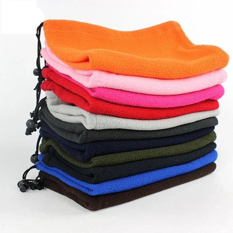 Bufanda de tubo de cuello a prueba de viento para hombre y mujer, pañuelo cálido de lana para invierno, máscara de media cara, ciclismo, deporte de esquí, Camping, senderismo