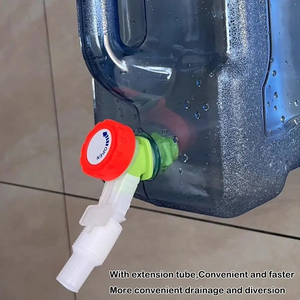 Pomo de grifo de cubo de agua potable, reemplazo de grifo de tanque de agua, accesorios de cubo, herramientas al aire libre, suministros de Camping y senderismo