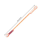 Cuerda para escalada en roca al aire libre, cuerda estática de 10,5mm, 20kN, protector de ojo a ojo, cordón precocido, eslinga, equipo de montañismo