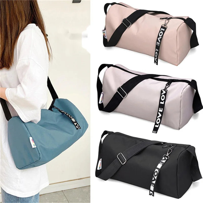 Bolsa de gimnasio para mujer, bolsa de entrenamiento físico impermeable, bolsa de lona de viaje al aire libre, bolsas de natación deportivas para hombre, mochila deportiva ultraligera para Yoga y gimnasio